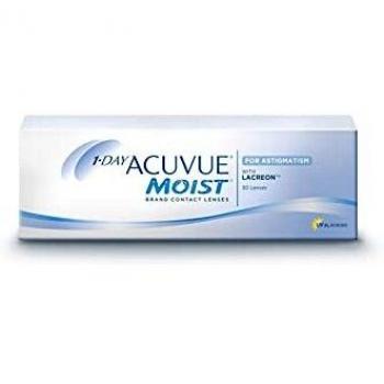 1-DAY ACUVUE® MOIST for ASTIGMATISM - Lentillas diarias - protección UV - 30 lentes