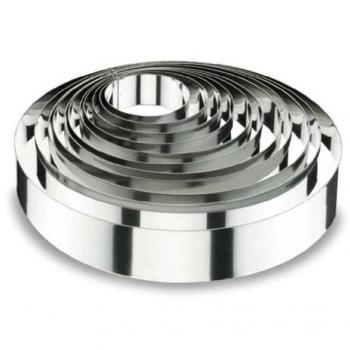 Lacor - 68424 - Aro Redondo 24x4cm Inox, 1 unidad