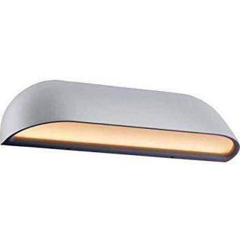 Aplique LED de exterior Nordlux Front 26, blanco, con LED integrado
