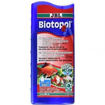 Limpiador de agua para acuarios JBL Biotopol R 250 ml - Acondicionador específico para peces de acuario