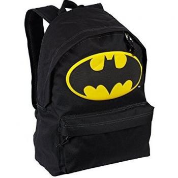 Karactermania Batman Batsignal Mochila Tipo Casual, 42 cm, 16 litros, Negro