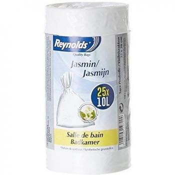 Reynolds jazmín- Set de 25 Bolsas de Basura, 10 L