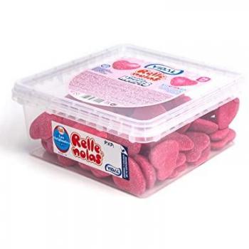 Gominolas de Vidal Rellenas en bandeja de 75 unidades, unión de texturas que te dejará un dulce sabor en la boca y ganas de repetir, diferentes modelos a elegir: besos, fresas, calaveras,