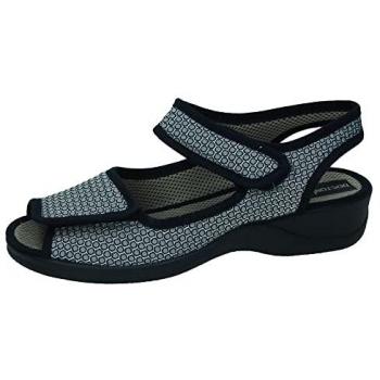 Sandalias cómodas para señora DOCTOR CUTILLAS modelo 21783 en color marino tamaño 38