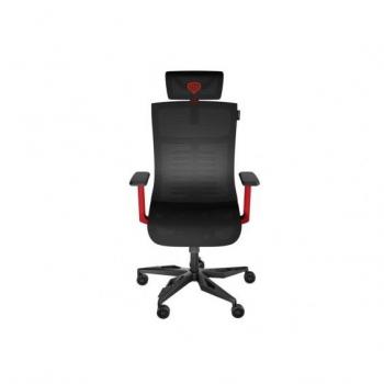 Silla de Videojuegos Ergonómica Genesis Astat 700 - Negro/Rojo