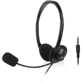 Auriculares con control de volumen y micrófono de 3.5 mm