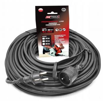 Extensión Profesional Awtools 40m 3x1,5mm IP44 16A 4000W