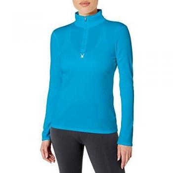 SPYDER Tempting Camiseta Térmica, Mujer, Lagoon, M