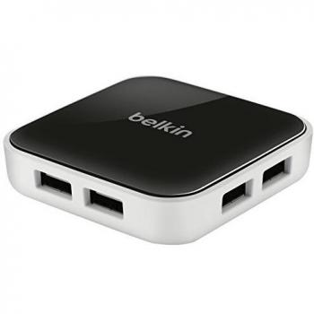 Belkin F4U022vf - Hub de sobremesa con fuente de alimentación de 7 puertos