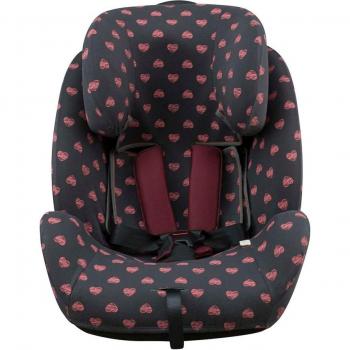 Funda para Silla Jyoko Every Stage - Funda para silla de coche compatible con Joie Every Stage, diseño Fluor Heart