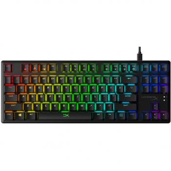 Teclado Mecánico HyperX Alloy Origins Core TKL RGB con Switches Rojos PT-BR