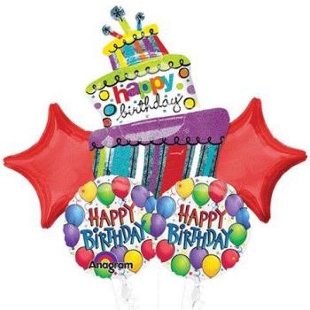Amscan – diversión ramo Foil Globos