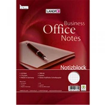 Bloc de Notas Espiral LANDRÉ A5, 40 Hojas Cuadriculadas, 70 g/m²