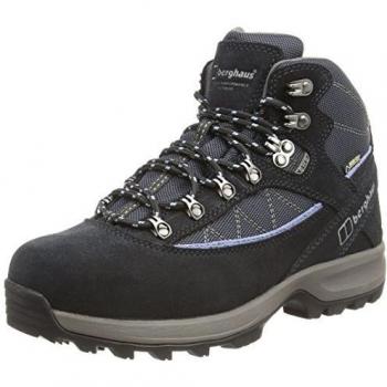 BerghausEXP TREK VII GTX TECH BOOT AF BLK/LTBLU - Botas de Senderismo mujer , negro