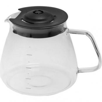 Jarra de vidrio Melitta AromaFresh II 1,2L - Compatible con cafeteras 1030-05, 1030-06, 1030-01 - Color blanco y negro