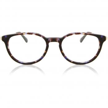 Gafas Recetadas Oval Armazón Completo Plástico Tortoiseshell para Mujer - Gafas Anti-Azules - SmartBuy Collection