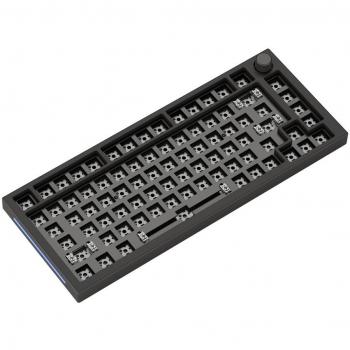Teclado Mecánico Glorious GMMK Pro 75% Barebone - Negro Pizarra, Diseño ANSI, Retroiluminación RGB