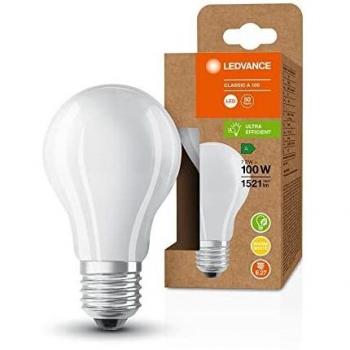 Bombilla LED E27 7,2W 3000K Mate (Reemplaza 100W)
