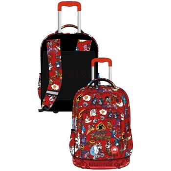Mochila escolar con ruedas Magnus Mix 47x24x30cm