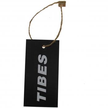 Tibes Mochila Vintage Lienzo Mochila Casual para Mujeres / Niñas Negro