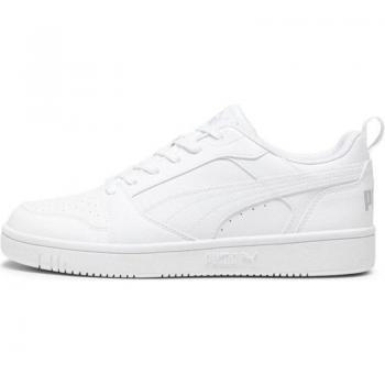 Zapatillas deportivas PUMA Rebound V6 Low 392328-03 para caballero en color blanco-gris