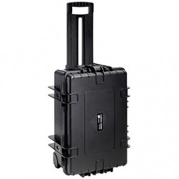 B&W Outdoor Case Type 6700 - Waterproof Hard Case with Pre-Cut Foam, Black