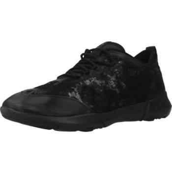 Zapatillas Deportivas de Mujer Geox Nebula X Negras Talla 37