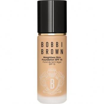 Bobbi Brown Weightless Skin Foundation SPF 15 - Long-Lasting Moisturising Foundation in Natural Tan (30ml)