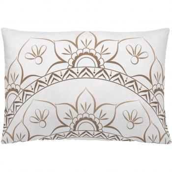 NATURALS Golden Funda de cojín Reversible de 50 x 30 cm