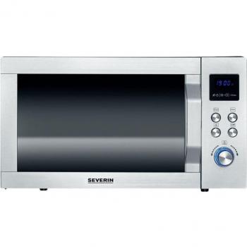SEVERIN Microondas 3 en 1 con Grill y Convección MW 7777 - Acero Inoxidable
