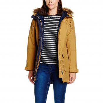 Helly Hansen W Coastline 2 - Parka para mujer, color marrón, talla S