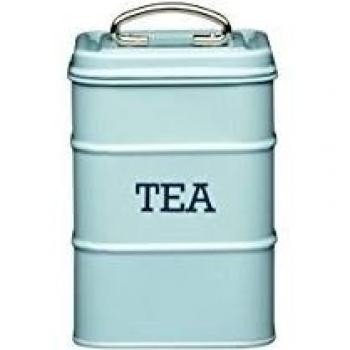 Living Nostalgia Tea Contenedor de Té, Azul