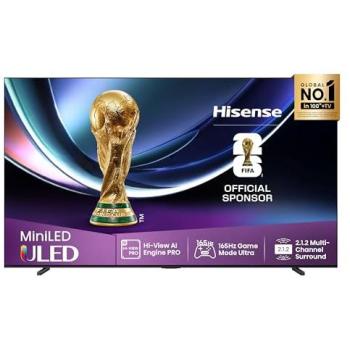 TV Hisense Mini LED QLED 100U7Q PRO 253 cm 4K UHD Smart TV 2025