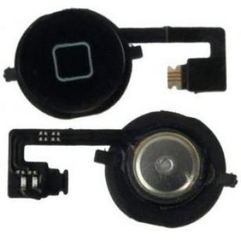 Boton Home con Flex iPhone 4S Negro