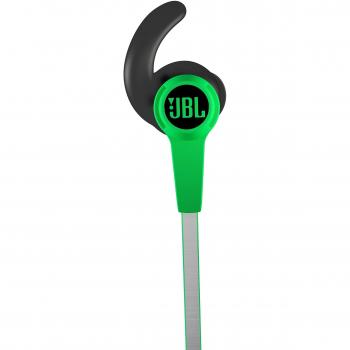 Auriculares In-Ear JBL Synchros Reflect I Deportivos, Resistentes al Sudor, con Micrófono y Control de 3 Botones, Jack 3.5mm, Rango de Frecuencia 10Hz-22kHz - Color Verde