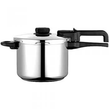 Fagor Dual Xpress Olla a Presión 6 + 4 Litros, Inducción, Express Super Rápida, Acero Inox. 18/10, Todo Tipo Cocinas, Fondo Termodifusor