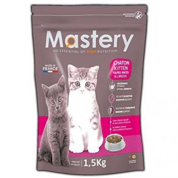 Mastery Comida para Gatos Gatito, Comida Seca para Cachorros de Gato - 1,5 kg