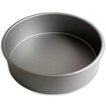 PME Redondo Molde para Pastel de Aluminio, Plateado, 22.9 cm