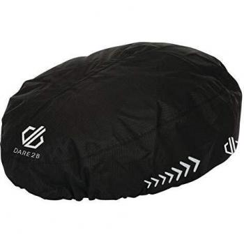 Dare 2b Cvr - Protector Impermeable para Casco de Bicicleta DIGHT Helmet Cover Unisex, Unisex Adulto, Color Negro, tamaño FR : Taille Unique