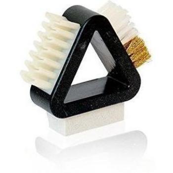 Kit de Cepillo de Limpieza Zapatos Multifuncional 3 en 1 para Zapatos y Bolsos de Ante de Kaps