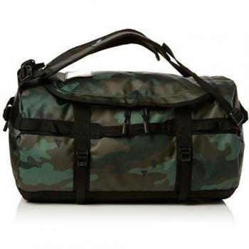 North Face Base Camp Duffel - Bolsa de viaje unisex, color azul / gris, talla M