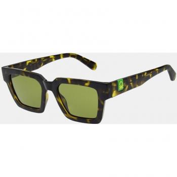 Benetton Men's Square Tortoiseshell Sunglasses 50mm