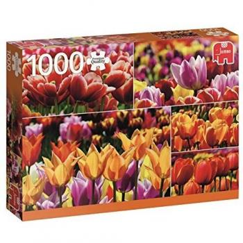 Jumbo 1000-Piece Holland Tulips Puzzle