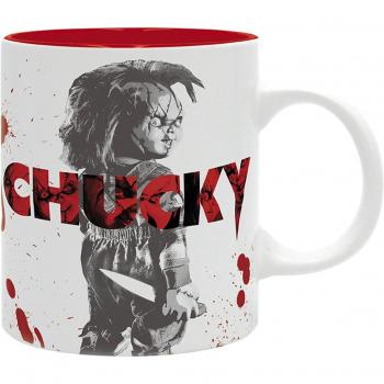 Taza Chucky Good Guys Cerámica 320 ml Multicolor Con Diseño Inspirado en la Película