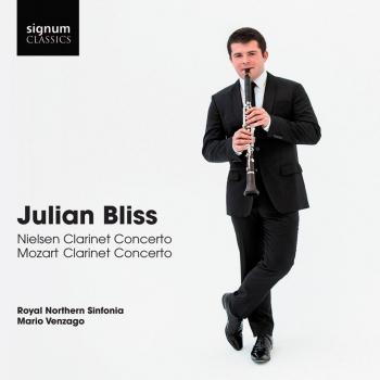 Nielsen - Mozart : Concertos pour Clarinette - Julian Bliss Royal Northern Sinfonia Mario Venzago