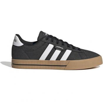 Adidas Daily 3.0 Zapatillas Sportwear Lona Suela Caramelo Hombre Negro ADHP6032_NEGRO