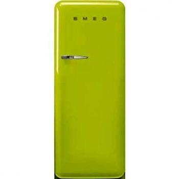 Frigorífico-Congelador Retro Verde Pistacho Smeg FAB28RLI5 | Años 50 | Bisagra derecha | Clase D | 153x60x72,8cm | 1 Puerta