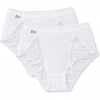 Playtex Coton Dentelle Bt - Culotte para mujer, Blanc, 40