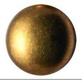Clavos Remachados Redondos Ø6mm Bronce Antiguo 80 Piezas