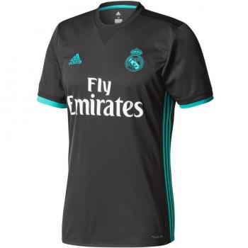 adidas Real Madrid Camiseta Temporada 2017/2018,  Hombre,  Negro,  XL